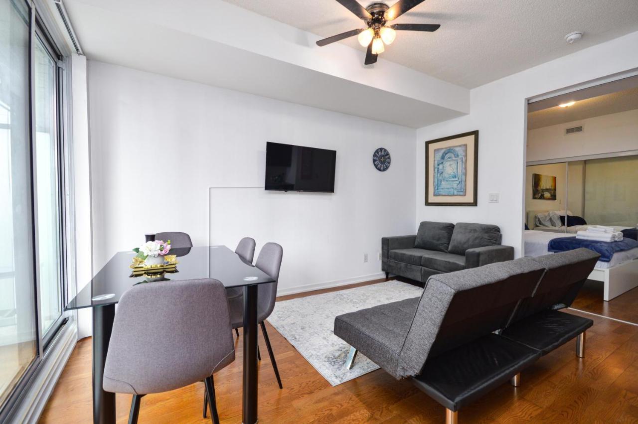 Downtown Toronto Condo Mins From Scotiabank Arena, Tiff, Cn Tower, Union, Mtcc Buitenkant foto